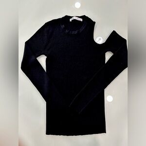 Zara cut out knit top